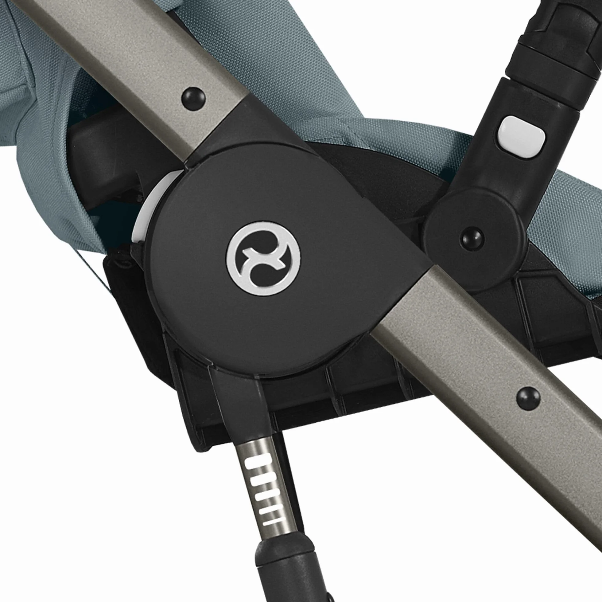 CYBEX Gold Passeggino Balios S Lux, Posizione Reclinabile Ergonomica, Sistema di Cintura con Una Sola Mano, Dalla Nascita Fino a 22 Kg (Circa 4 Anni), Moon Black