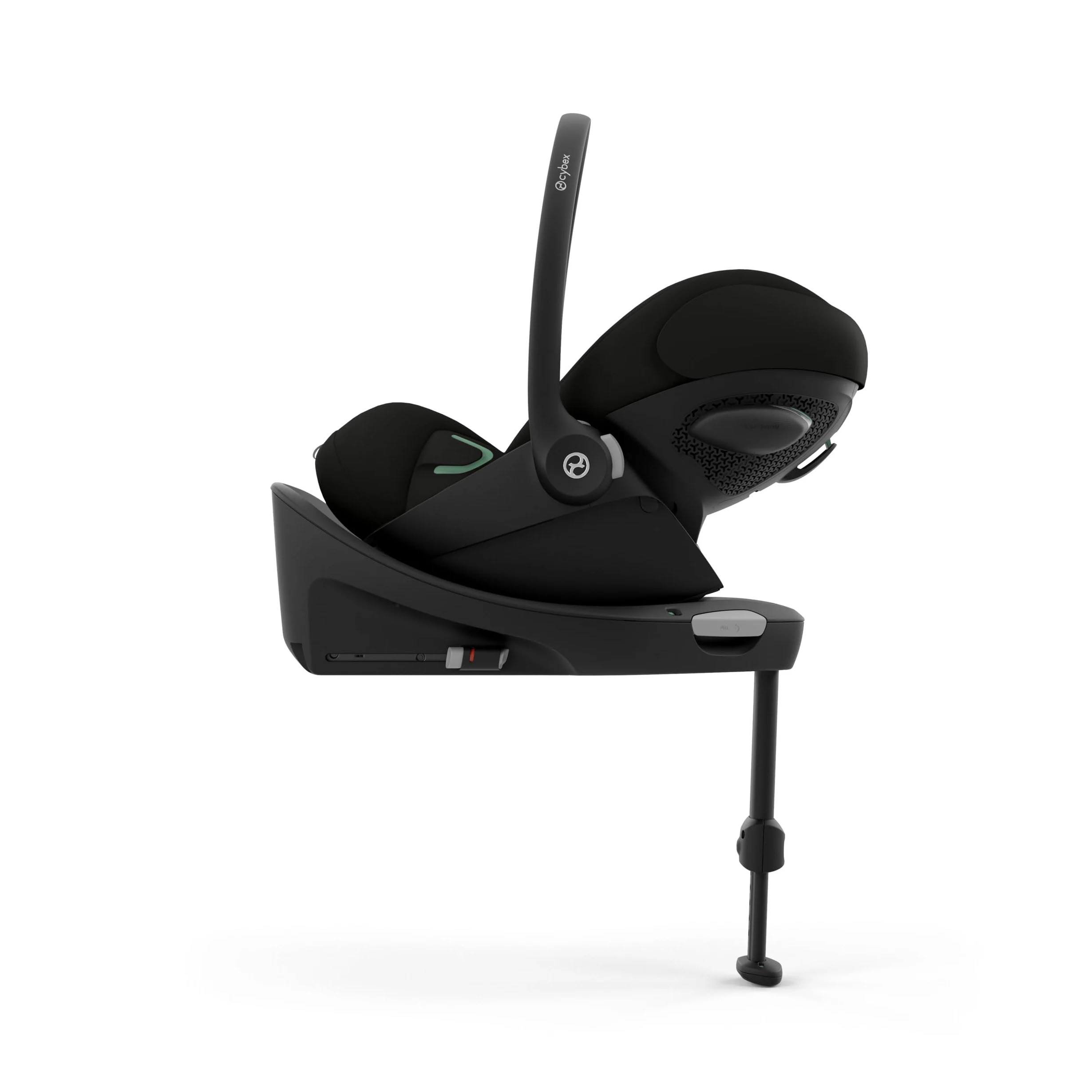 CYBEX Gold Seggiolino auto Cloud G i-Size Comfort, Incl. riduttore per neonati, Dalla nascita a circa 24 mesi, Per bambini da 40 cm a 87 cm, Max. 13 kg, Magic Black